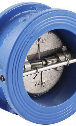 Válvula retenção dupla portinhola Válvula retenção dupla portinhola